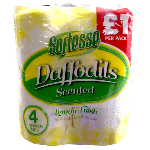 Softesse Daffodils Scented Toilet Rolls - Lemon Fresh