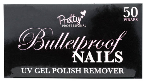Pretty - Pro BP Gel Remover Wraps (50) in Printed Box