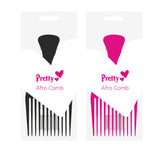 Pretty Afro Comb (Pink)