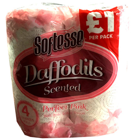 Softesse Daffodils Scented Toilet Rolls - Perfect Pink