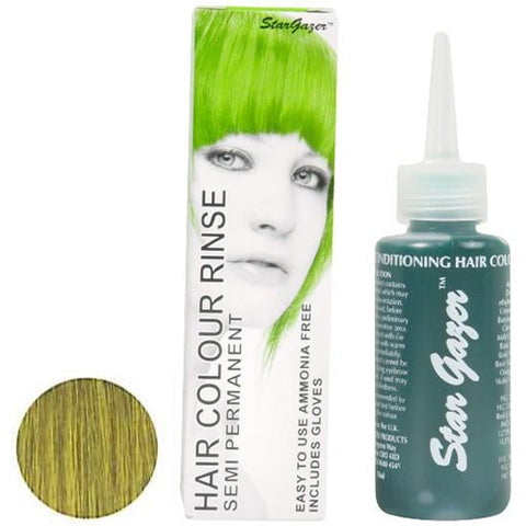 Stargazer - African Green Hair Colour - ColourYourEyes.com