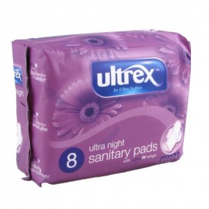 Ultrex Sanitary Pads - Ultra Night