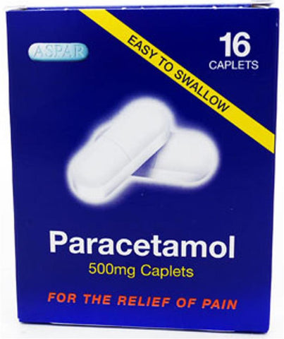 Aspar Paracetamol Caplets 500mg
